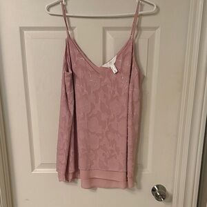 Addition Elle Blush Pink Lace Camisole